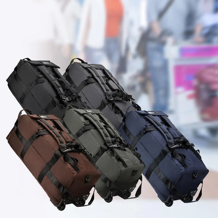 CN Mens Wheeled Duffel Bag Large Rolling Garment Bag by zapcart