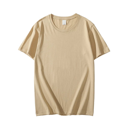 MRMT Cotton Mens T Shirt Short Sleeve Pure Color Casual Tee by zapcart