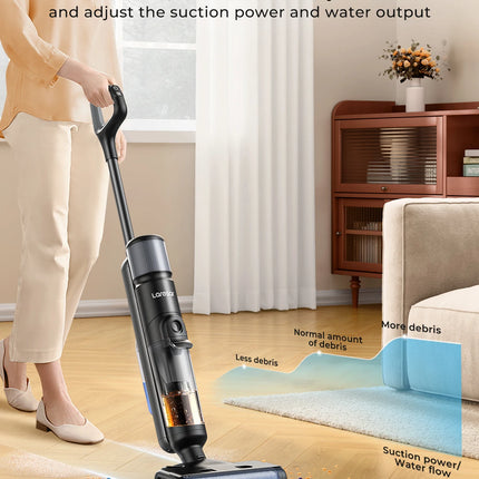 Laresar M3 Cordless Wet Dry Vacuum Edge Cleaning Household by zapcart