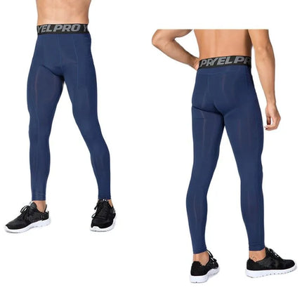 YOUNAXIN Men's Basketball Compression Pants With Pocket by zapcart