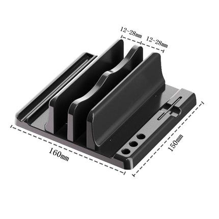 ANMONE Vertical Laptop Stand With Adjustable Dock For Home by zapcart