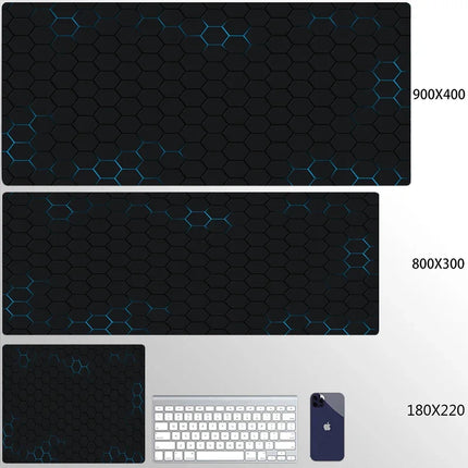 OLNYLO Premium Geometric Gaming Mousepad For Gamers 900x400 by zapcart