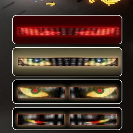Venuswing Devil Eyes LED Matrix Panel For Cars Remote by zapcart