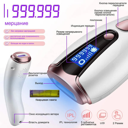 Xiaomi Youpin Laser Epilator Women Home IPL Painless by zapcart
