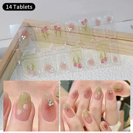 Diy Baking Free Nail Stickers Long Lasting For Home Nails by zapcart
