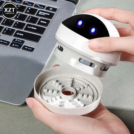 WYMECT Mini Desktop Vacuum Cleaner Wireless For Office by zapcart