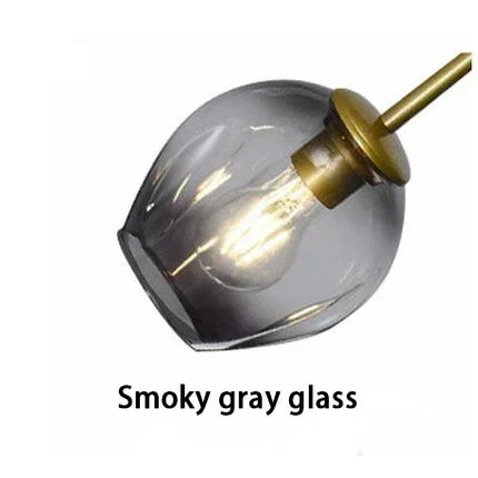 YANKE Nordic Glass Pendant Lights For Bedroom And Dining