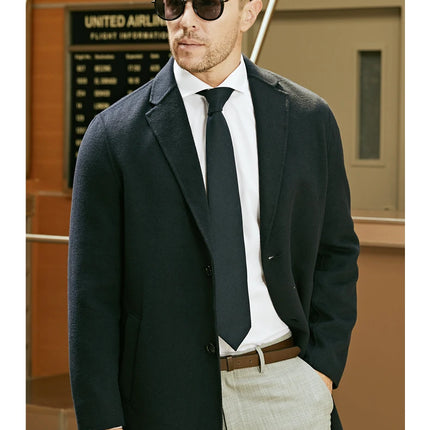 CN Smart Turn Down Collar Cotton Dress Shirt Men Slim Fit by zapcart