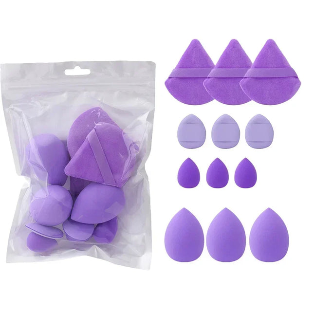 Karsyngirl 12Pcs Makeup Sponge Set Flawless Finish Women by zapcart
