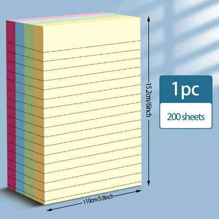 Choice Colorful Sticky Notes for Students 200 Sheets by zapcart