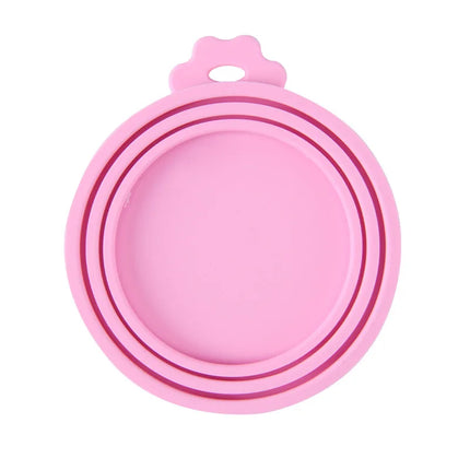Choice Reusable Pet Food Can Cover Set With Spoon For Pets by zapcart