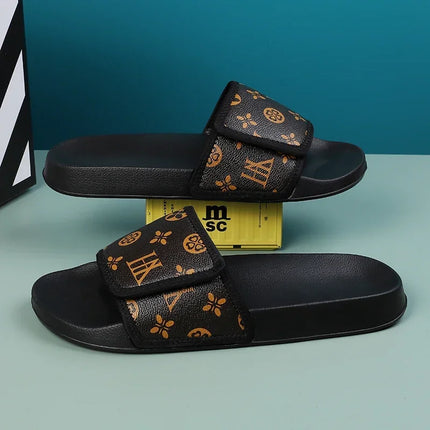 Men's Genuine Leather Sandals Comfort Slippers Zapcart