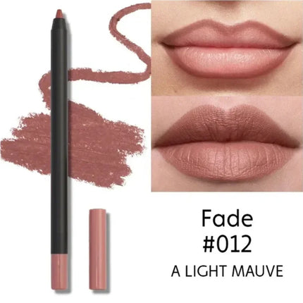 Nude Brown Lip Liner Matte Waterproof Everyday Longwear by zapcart
