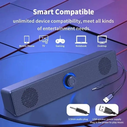 XIKCU Immersive Bluetooth 4D Surround Sound System For TV by zapcart