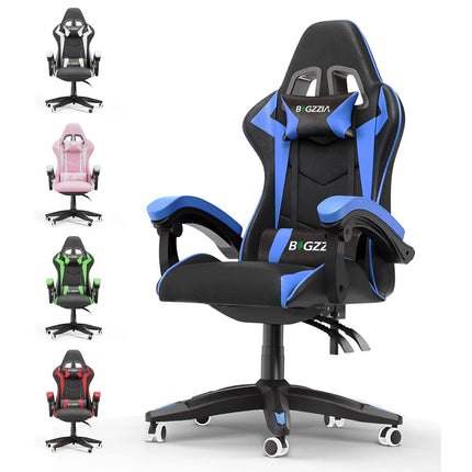 Bigzzia Ergonomic Gaming Chair For Boys With Lumbar Cushion by zapcart