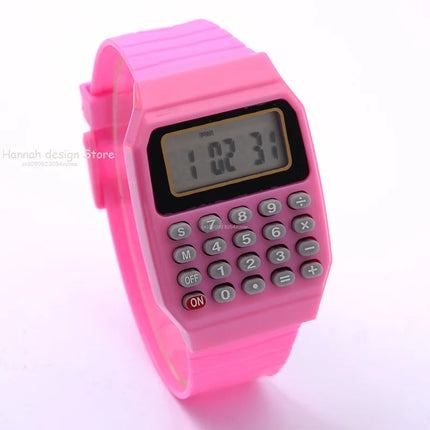 Moonbiffy Kids Electronic Calculator Wrist Watch 8 Digits by zapcart