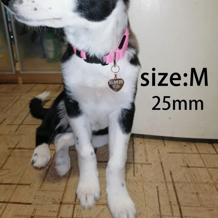 PAWFECT Dog ID Heart Tag Custom Engraved Pet Necklace by zapcart