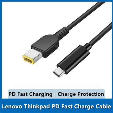 CY USB Type C PD Charging Cable For ThinkPad Lenovo 65W 1.5m by zapcart