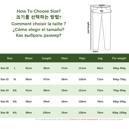 BOKCHOY Men Cotton Cargo Pants Loose Fit Big Pockets by zapcart