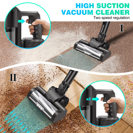 DayPlus Cordless Vacuum Cleaner Powerful Suction For Home by zapcart