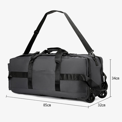 CN Mens Wheeled Duffel Bag Large Rolling Garment Bag by zapcart