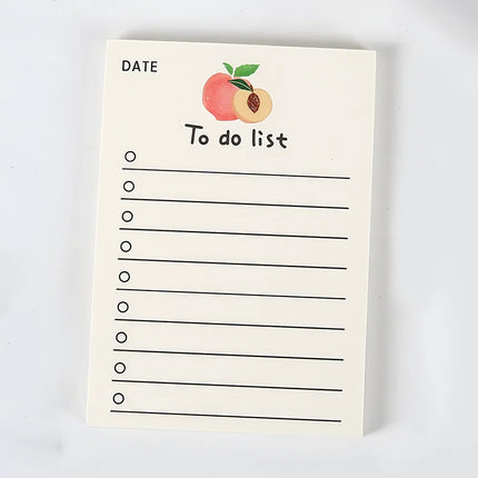 Moonbiffy To Do List Memo Pad 50 Sheets Student Stationery by zapcart