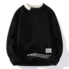 CN Jiangsu Mens Vintage Twist Sweater Harajuku Round Neck by zapcart