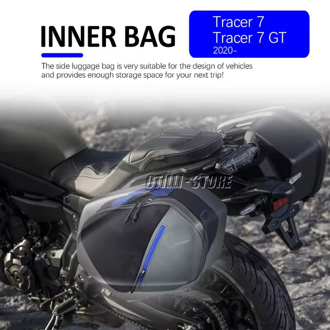 Otilli Waterproof Saddlebag Liners For Tracer 700 And 7 GT by zapcart