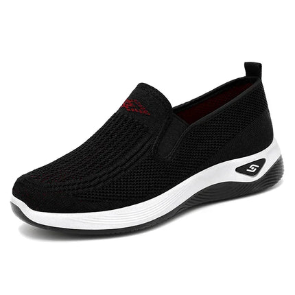 Women’s Cloth Flats Plus Size Walking Shoes Comfort by zapcart