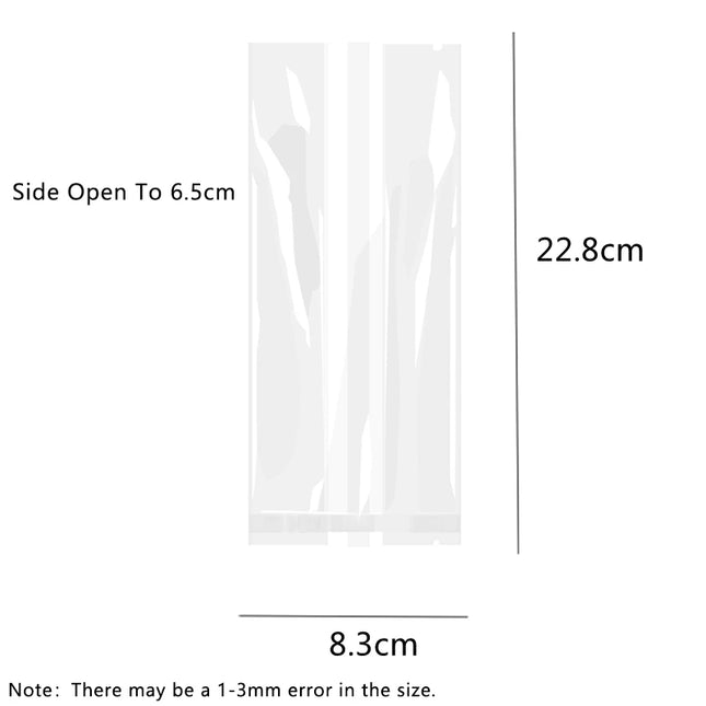 LBSISI Life Clear Cookie Bags 50pcs For Weddings Packaging by zapcart