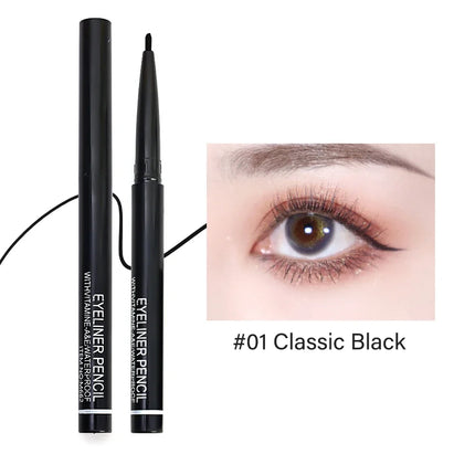 Blue Black Eyeliner Gel Pencil Fast Dry Waterproof Women by zapcart