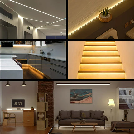 SHICUO COB LED Strip With PIR Motion Sensor For Room 110-220V by zapcart