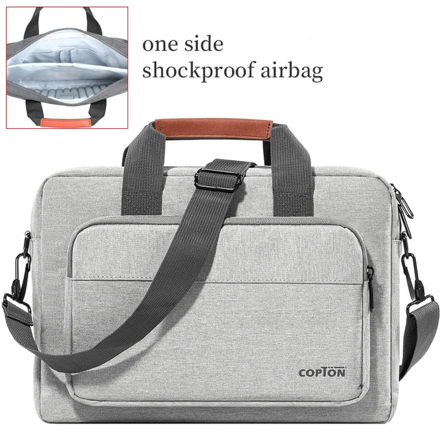 Copton Men Laptop Bag 13.3 to 15.6 Inch Shoulder Briefcase by zapcart