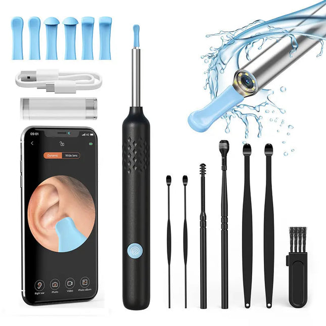 Sunuo Visual Ear Cleaner Otoscope 8MP Endoscope For Home by zapcart
