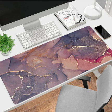 Olnylo Marble Pattern Large Gaming Mouse Pad Anti Slip by zapcart