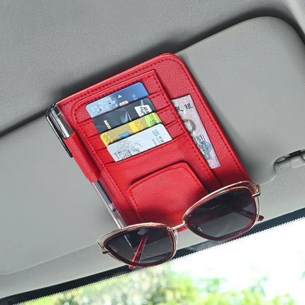 Choice Car Visor Organizer Multi Pocket Storage For Drivers Scratch Resistant