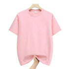 MuLSCN Men Cotton T Shirts Summer Breathable Plus Size by zapcart