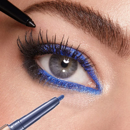 Blue Black Eyeliner Gel Pencil Fast Dry Waterproof Women by zapcart