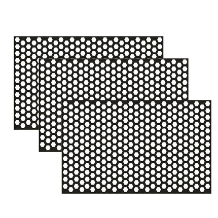 Choice Car Tail Light Stickers Black Honeycomb Privacy Film by zapcart