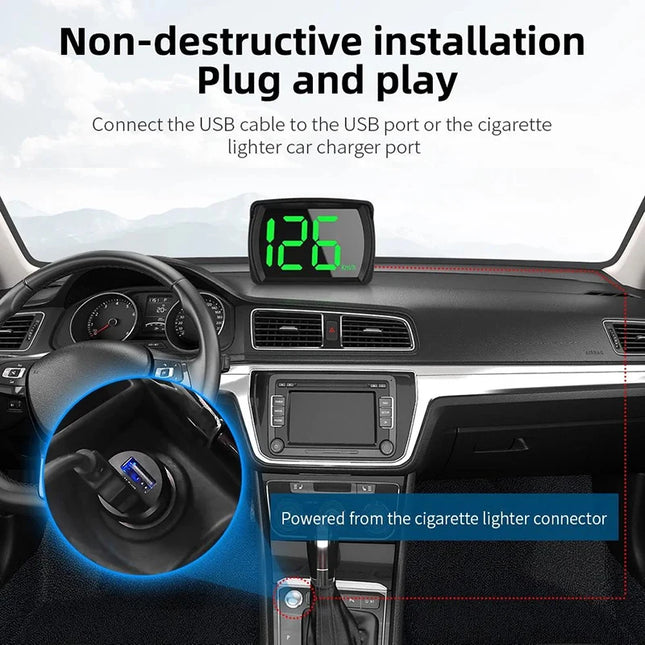 Xiaomi Car HUD GPS Head Up Display Speedometer For Cars by zapcart