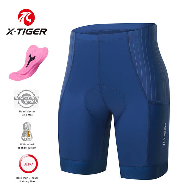 X Tiger Women Cycling Shorts Breathable Lycra Pro Tights by zapcart