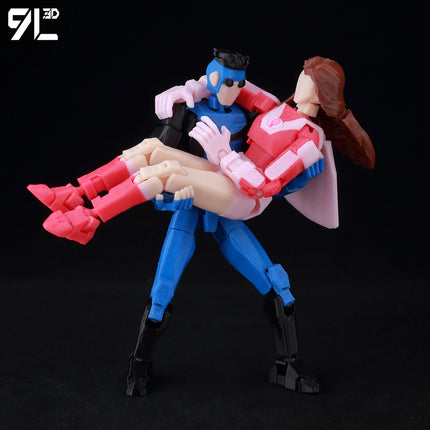 9L3D 3D Printed Action Figure Poseable Collectible For Fans by zapcart