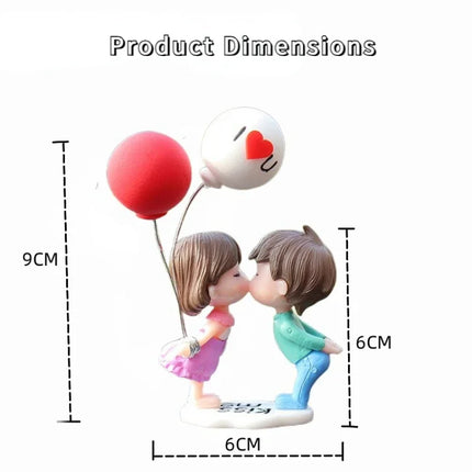 GuangdongChoice Cute Car Interior Ornament For Couples Gift by zapcart