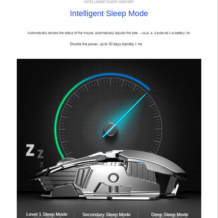 Leedoar SC300 Wireless Silent Gaming Mouse For Esports by zapcart