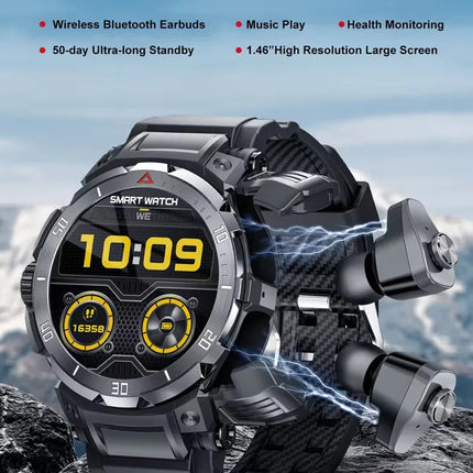 GT100 Pro Earphone 2 In 1 Wireless TWS Earbuds For Runners by zapcart
