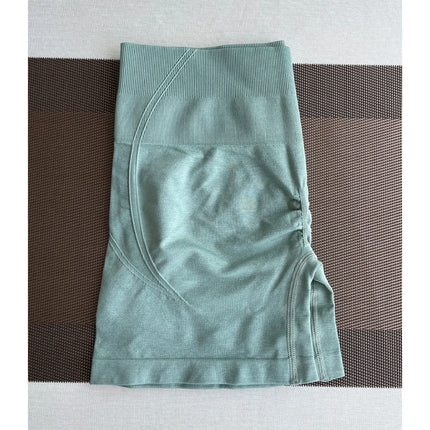 TKITK Seamless High Waist Yoga Shorts Women Fitness by zapcart