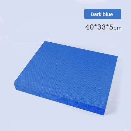 TPE Yoga Balance Mat 5cm Cushioned Core Training For Adults by zapcart