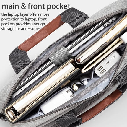 Copton Men Laptop Bag 13.3 to 15.6 Inch Shoulder Briefcase by zapcart
