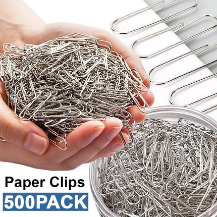 Choice Stainless Steel Paper Clips Durable Office And School by zapcart
