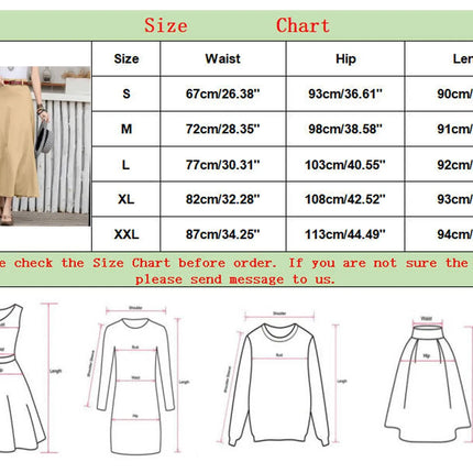 Craft of Weaving High Waist Pure Color Ruffle Skirt Women by zapcart